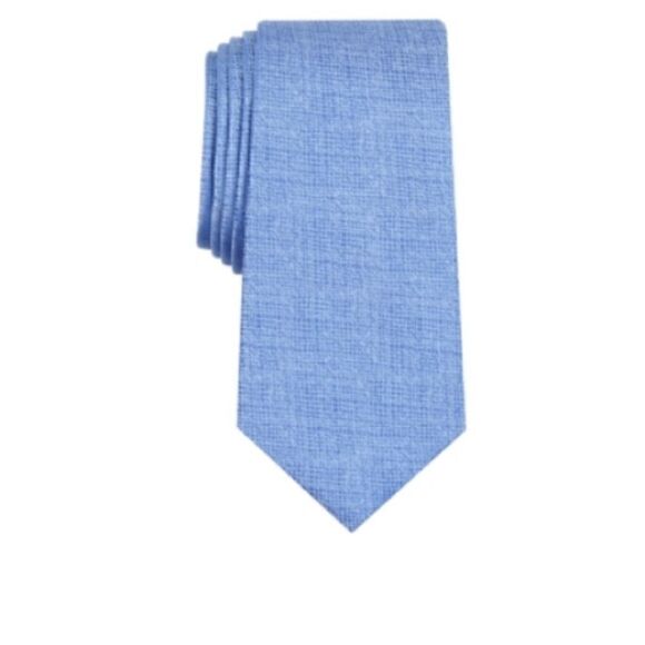 Alfani Men's Solid slim Tie, adult male
It blue color Polyester silk - Picture 1 of 8